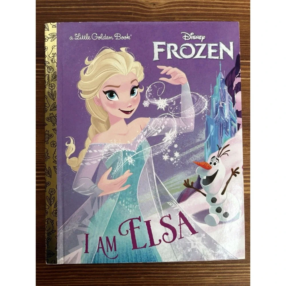 Little Golden Book Disney Lot Lady Duck Tales Frozen The Rescuers Lot Of 4